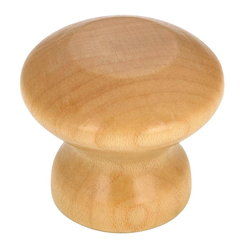 Richelieu Hardware Bourgogne Collection 1-5/16 in. (34 mm) Natural Maple Eclectic Cabinet Knob 3 Richelieu Hardware Bourgogne Collection 1-5/16 in. (34 mm) Natural Maple Eclectic Cabinet Knob