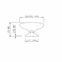 Richelieu Hardware Monceau Collection 1-3/16 in. (30 mm) Brushed Nickel Traditional Cabinet Knob -Copper Creek Shop richelieu hardware cabinet knobs bp2391230195 1f 1000