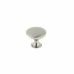 Richelieu Hardware Monceau Collection 1-3/16 in. (30 mm) Brushed Nickel Traditional Cabinet Knob