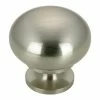 Richelieu Hardware Gatineau Collection 1-1/4 in. (32 mm) Brushed Nickel Traditional Cabinet Knob -Copper Creek Shop richelieu hardware cabinet knobs bp3923175 64 1000