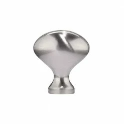 Richelieu Hardware Olinville Collection 1-3/16 in. (30 mm) x 13/16 in. (20 mm) Brushed Nickel Traditional Cabinet Knob -Copper Creek Shop richelieu hardware cabinet knobs bp4443195 1f 1000