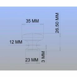 Richelieu Hardware 1-3/8 in. (35 mm) Matte Black Contemporary Cabinet Knob -Copper Creek Shop richelieu hardware cabinet knobs bp486900 44 1000