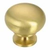Richelieu Hardware Varennes Collection 1-1/4 in. (32 mm) Satin Brass Traditional Cabinet Knob -Copper Creek Shop richelieu hardware cabinet knobs bp4923160 64 1000