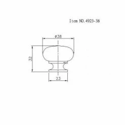 Richelieu Hardware Gatineau Collection 1-1/2 in. (38 mm) Brushed Nickel Traditional Cabinet Knob -Copper Creek Shop richelieu hardware cabinet knobs bp492338195 44 1000
