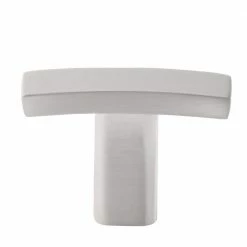 Richelieu Hardware Padova Collection 1-1/2 in. (38 mm) x 7/16 in. (11 mm) Brushed Nickel Transitional Cabinet Knob -Copper Creek Shop richelieu hardware cabinet knobs bp65038195 a0 1000