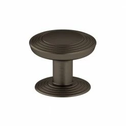 Richelieu Hardware 1-1/4 in. (32 mm) Honey Bronze Transitional Metal Cabinet Knob