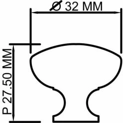 Richelieu Hardware Faubourg Collection 1-1/4 in. (32 mm) Burnished Brass Traditional Cabinet Knob -Copper Creek Shop richelieu hardware cabinet knobs bp7091332bb 44 1000