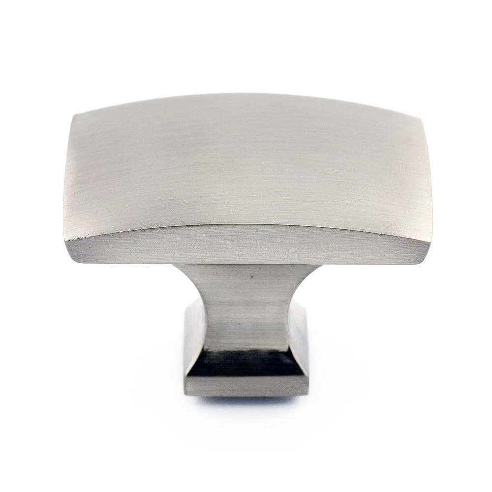 Richelieu Hardware Rosemère Collection 1-3/4 in. (44 mm) x 1-3/16 in. (30 mm) Brushed Nickel Transitional Cabinet Knob 5 Richelieu Hardware Rosemère Collection 1-3/4 in. (44 mm) x 1-3/16 in. (30 mm) Brushed Nickel Transitional Cabinet Knob - Image 3