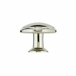 Richelieu Hardware Estérel Collection 1-3/16 in. (30 mm) Polished Nickel Transitional Cabinet Knob -Copper Creek Shop richelieu hardware cabinet knobs bp80930180 4f 1000