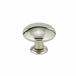 Richelieu Hardware Estérel Collection 1-3/16 in. (30 mm) Polished Nickel Transitional Cabinet Knob