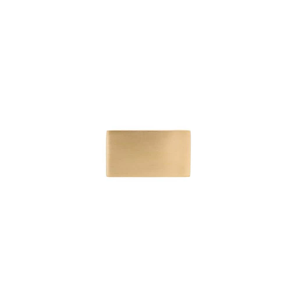 Richelieu Hardware Flemingdon Collection 1-9/16 in. (40 mm) x 7/8 in. (22 mm) Aurum Brushed Gold Contemporary Cabinet Knob 5 Richelieu Hardware Flemingdon Collection 1-9/16 in. (40 mm) x 7/8 in. (22 mm) Aurum Brushed Gold Contemporary Cabinet Knob - Image 3