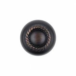 Richelieu Hardware Huntingdon Collection 1-1/4 in. (32 mm) Brushed Oil-Rubbed Bronze Traditional Cabinet Knob -Copper Creek Shop richelieu hardware cabinet knobs bp86060borb 66 1000