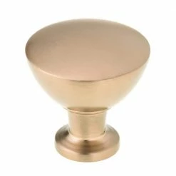 Richelieu Hardware Acadia Collection 1-5/16 in. (34 mm) Champagne Bronze Contemporary Cabinet Knob