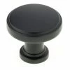 Richelieu Hardware Crestmont Collection 1-5/16 in. (34 mm) Matte Black Contemporary Cabinet Knob 2 Richelieu Hardware Crestmont Collection 1-5/16 in. (34 mm) Matte Black Contemporary Cabinet Knob -Copper Creek Shop richelieu hardware cabinet knobs bp872634900 64 1000