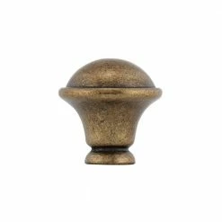 Richelieu Hardware Nantes Collection 1-1/4 in. (32 mm) Regency Brass Traditional Cabinet Knob -Copper Creek Shop richelieu hardware cabinet knobs bp872r3 1f 1000
