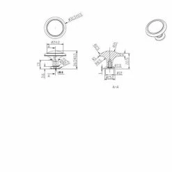 Richelieu Hardware Toulouse Collection 1-1/4 in. (32 mm) Antique Copper Traditional Cabinet Knob -Copper Creek Shop richelieu hardware cabinet knobs bp878193 4f 1000