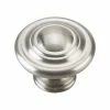 Richelieu Hardware 1-3/4 in. (44 mm) Brushed Nickel Traditional Metal Cabinet Knob -Copper Creek Shop richelieu hardware cabinet knobs bp880195 64 1000