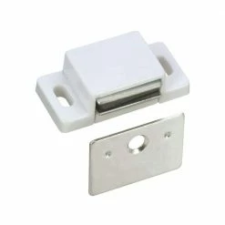 Richelieu Hardware Magnetic White Catch (10-Pack)