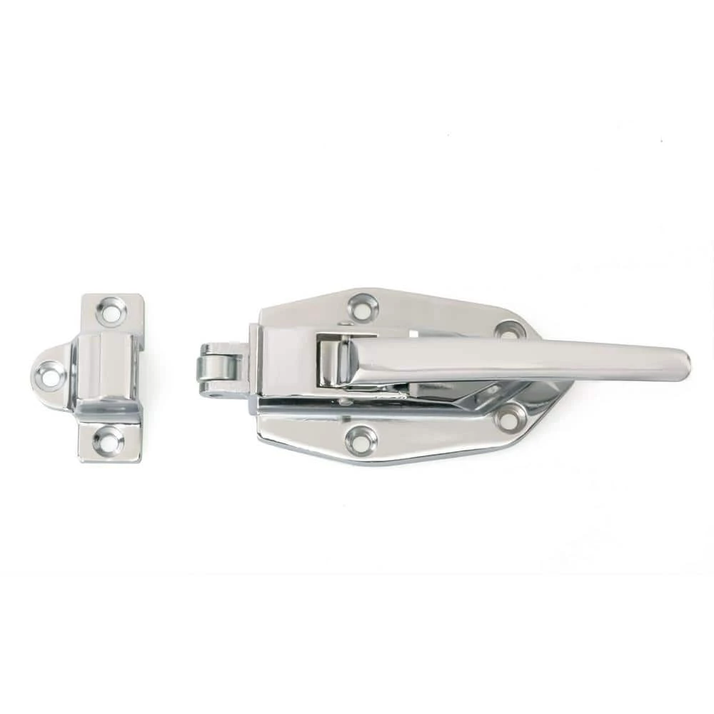 Richelieu Hardware 4-29/32 in. Chrome Classic Metal Ice Box Latch 3 Richelieu Hardware 4-29/32 in. Chrome Classic Metal Ice Box Latch