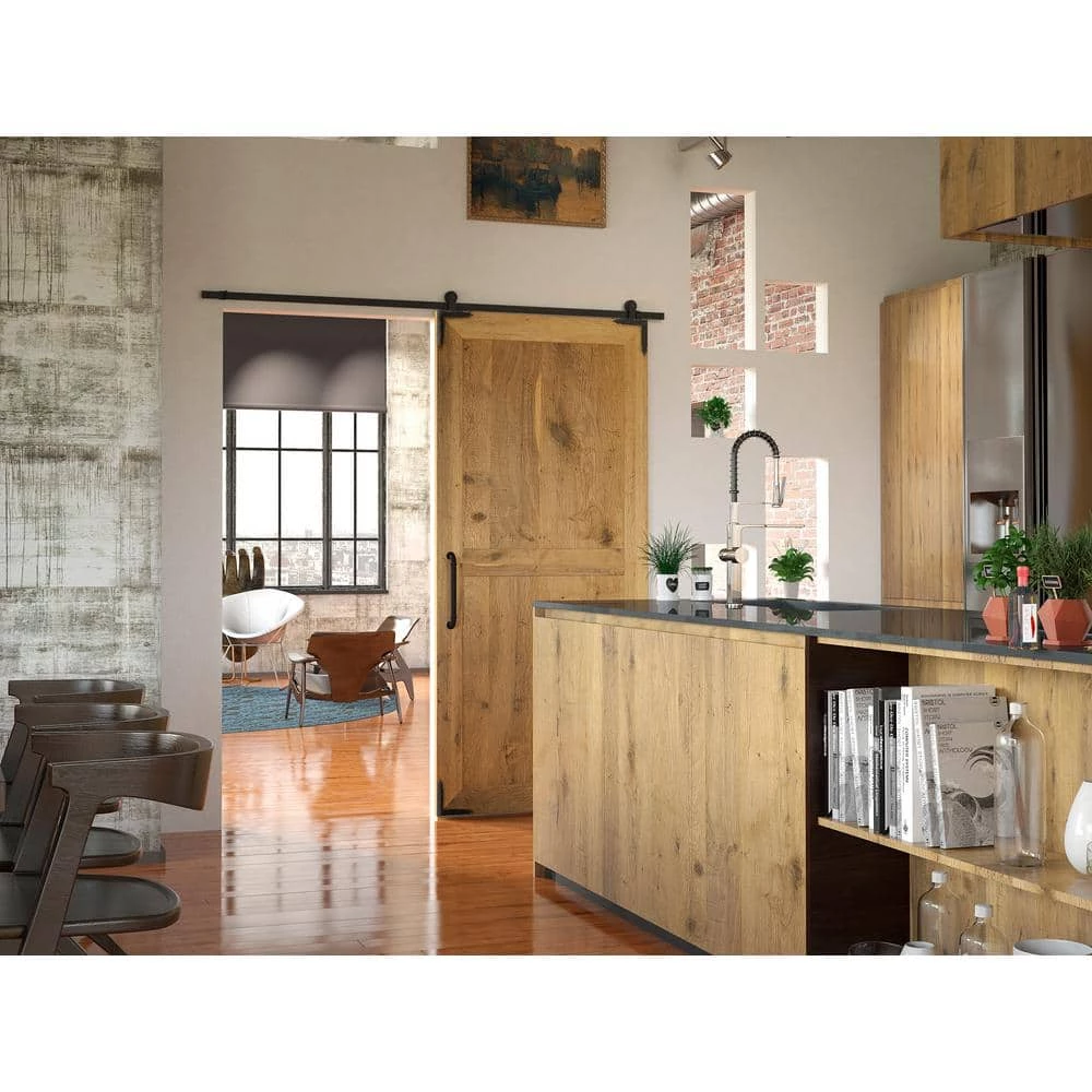 Richelieu Hardware 4-29/32 in. Matte Black Decorative Rustic Corner Bracket 4 Richelieu Hardware 4-29/32 in. Matte Black Decorative Rustic Corner Bracket - Image 2