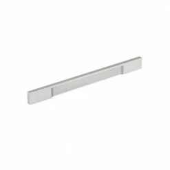 Richelieu Hardware Viareggio Collection 8-13/16 in. (224 mm) Center-to-Center Stainless Steel Contemporary Drawer Pull