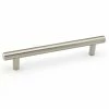 Richelieu Hardware Roosevelt Collection 6-5/16 in. (160 mm) Center-to-Center Brushed Nickel Contemporary Drawer Pull 2 Richelieu Hardware Roosevelt Collection 6-5/16 in. (160 mm) Center-to-Center Brushed Nickel Contemporary Drawer Pull -Copper Creek Shop richelieu hardware drawer pulls bp205160195 64 1000