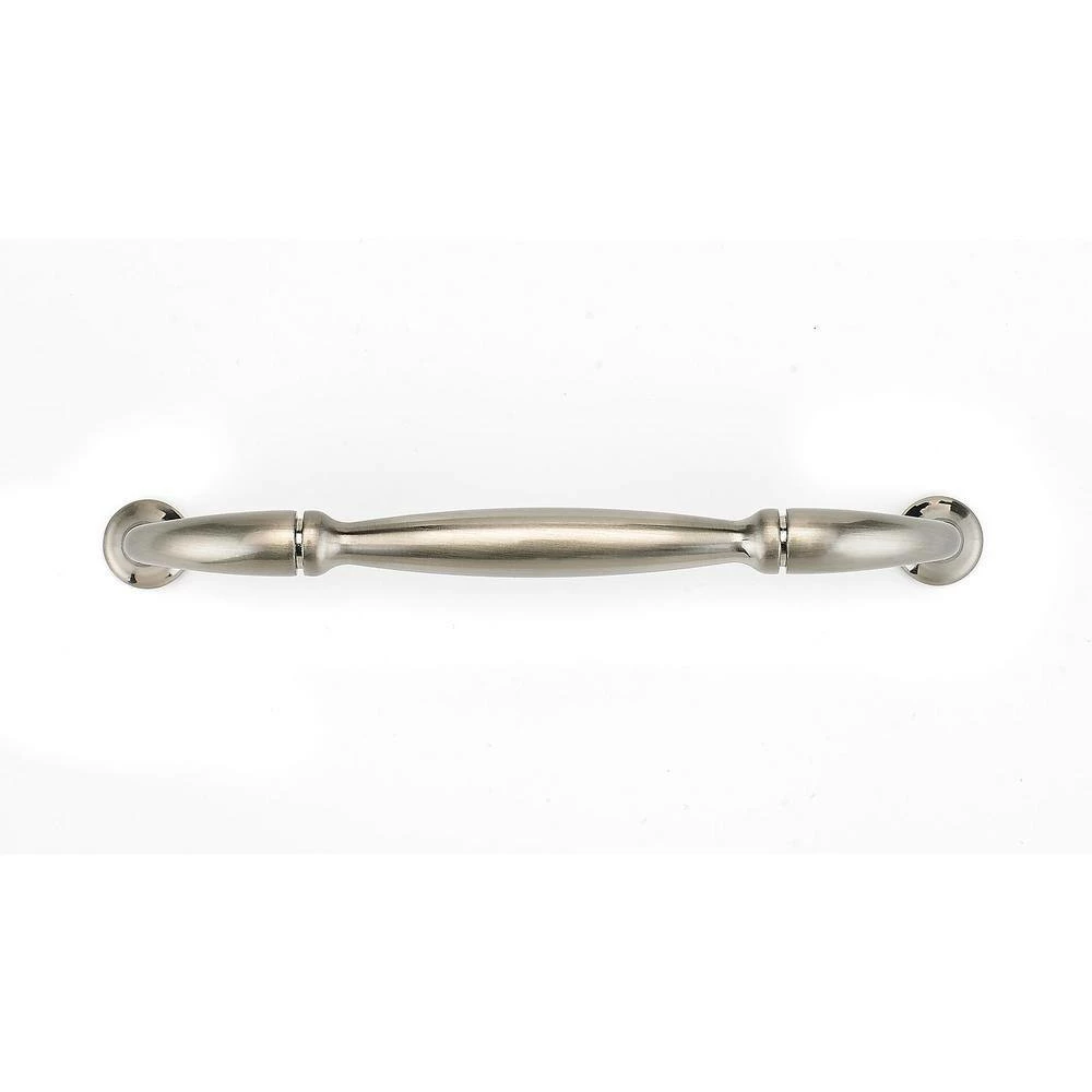 Richelieu Hardware Hudson Collection 5-1/16 in. (128 mm) Center-to-Center Brushed Nickel Traditional Drawer Pull 4 Richelieu Hardware Hudson Collection 5-1/16 in. (128 mm) Center-to-Center Brushed Nickel Traditional Drawer Pull - Image 2