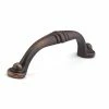 Richelieu Hardware Beloeil Collection 3-3/4 in. (96 mm) Center-to-Center Brushed Oil-Rubbed Bronze Traditional Drawer Pull -Copper Creek Shop richelieu hardware drawer pulls bp2373896borb 64 1000