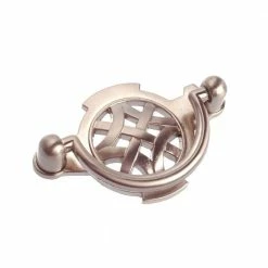 Richelieu Hardware Provence Collection 2-1/2 in. (64 mm) Center-to-Center Brushed Nickel Traditional Drawer Pull