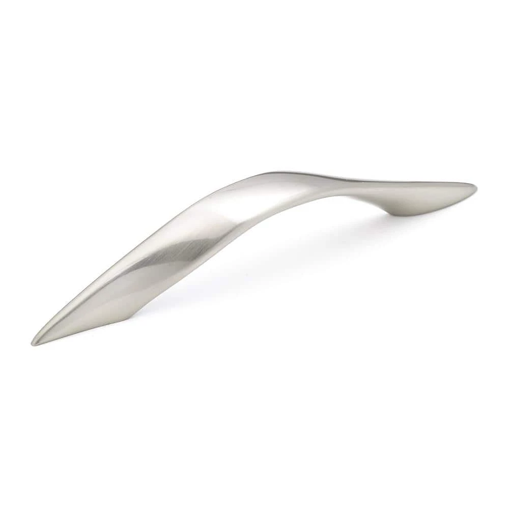 Richelieu Hardware Niagara Collection 5-1/16 in. (128 mm) Center-to-Center Brushed Nickel Contemporary Drawer Pull 3 Richelieu Hardware Niagara Collection 5-1/16 in. (128 mm) Center-to-Center Brushed Nickel Contemporary Drawer Pull