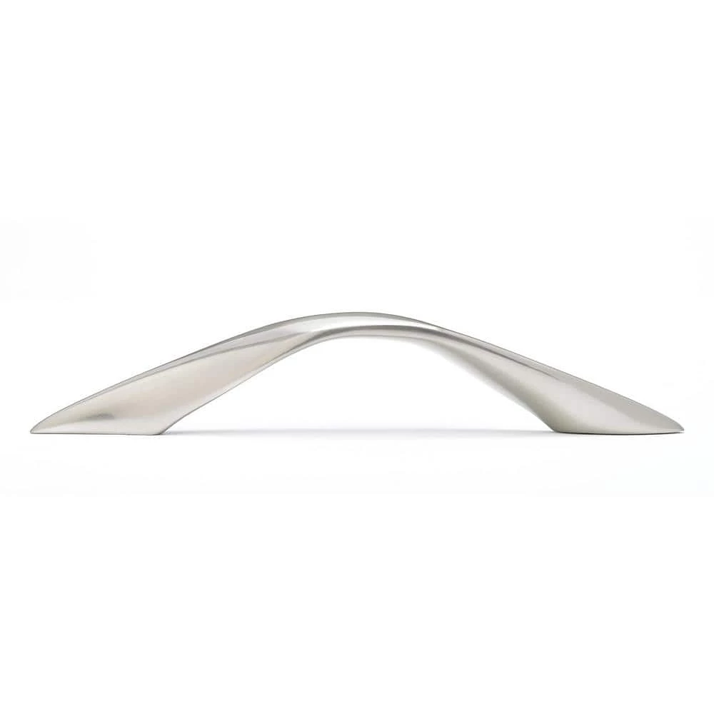 Richelieu Hardware Niagara Collection 5-1/16 in. (128 mm) Center-to-Center Brushed Nickel Contemporary Drawer Pull 5 Richelieu Hardware Niagara Collection 5-1/16 in. (128 mm) Center-to-Center Brushed Nickel Contemporary Drawer Pull - Image 3