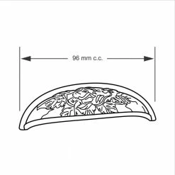 Richelieu Hardware Provence Collection 3-3/4 in. (96 mm) Center-to-Center Pewter Traditional Drawer Pull -Copper Creek Shop richelieu hardware drawer pulls bp26956142 44 1000