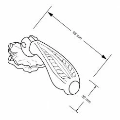 Richelieu Hardware Provence Collection 2-9/16 in. (65 mm) x 1-1/4 in. (32 mm) Pewter Traditional Drawer Pendant Pull -Copper Creek Shop richelieu hardware drawer pulls bp26985142 4f 1000