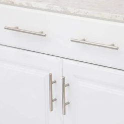 Richelieu Hardware Washington Collection 5-1/16 in. (128 mm) Center-to-Center Brushed Nickel Contemporary Drawer Pull 13 Richelieu Hardware Washington Collection 5-1/16 in. (128 mm) Center-to-Center Brushed Nickel Contemporary Drawer Pull -Copper Creek Shop richelieu hardware drawer pulls bp305128195 31 1000