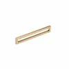 Richelieu Hardware 6-5/16 in. (160 mm) Center-to-Center Champagne Bronze Contemporary Drawer Pull -Copper Creek Shop richelieu hardware drawer pulls bp31245160chbrz 64 1000