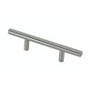 Richelieu Hardware Tivoli Collection 4-1/8 in. (105 mm) Center-to-Center Brushed Stainless Steel Contemporary Drawer Pull -Copper Creek Shop richelieu hardware drawer pulls bp3487105170 64 1000