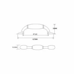 Richelieu Hardware Cherbourg Collection 3 in. (76 mm) Center-to-Center Burnished Brass and Natural Oak Traditional Drawer Pull -Copper Creek Shop richelieu hardware drawer pulls bp3801bb251 4f 1000