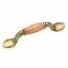 Richelieu Hardware Cherbourg Collection 3 in. (76 mm) Center-to-Center Burnished Brass and Natural Oak Traditional Drawer Pull 2 Richelieu Hardware Cherbourg Collection 3 in. (76 mm) Center-to-Center Burnished Brass and Natural Oak Traditional Drawer Pull -Copper Creek Shop richelieu hardware drawer pulls bp3801bb251 64 1000