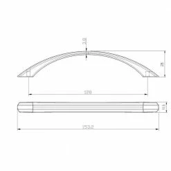 Richelieu Hardware Chaillot Collection 5-1/16 in. (128 mm) Center-to-Center Antique Copper Traditional Drawer Pull -Copper Creek Shop richelieu hardware drawer pulls bp391458193 44 1000