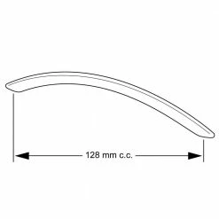 Richelieu Hardware Douglaston Collection 5-1/16 in. (128 mm) Center-to-Center Oil-Rubbed Bronze Contemporary Drawer Pull -Copper Creek Shop richelieu hardware drawer pulls bp39965orb fa 1000