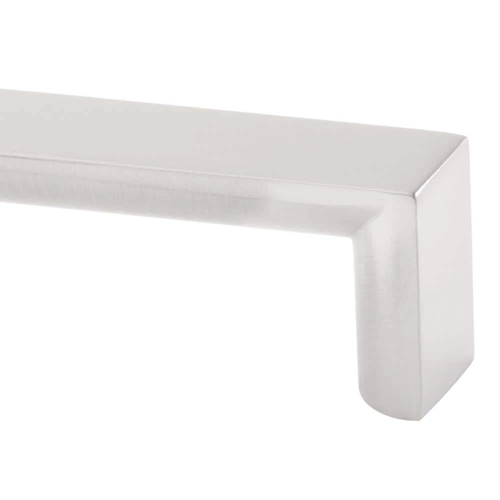 Richelieu Hardware Fort Greene Collection 5-1/16 in. (128 mm) Center-to-Center Brushed Nickel Contemporary Drawer Pull 6 Richelieu Hardware Fort Greene Collection 5-1/16 in. (128 mm) Center-to-Center Brushed Nickel Contemporary Drawer Pull - Image 4