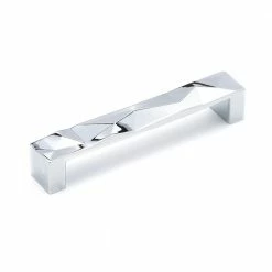 Copper Creek Shop 21 Richelieu Hardware Monza Collection 5-1/16 in. (128 mm) Center-to-Center Chrome Contemporary Drawer Pull