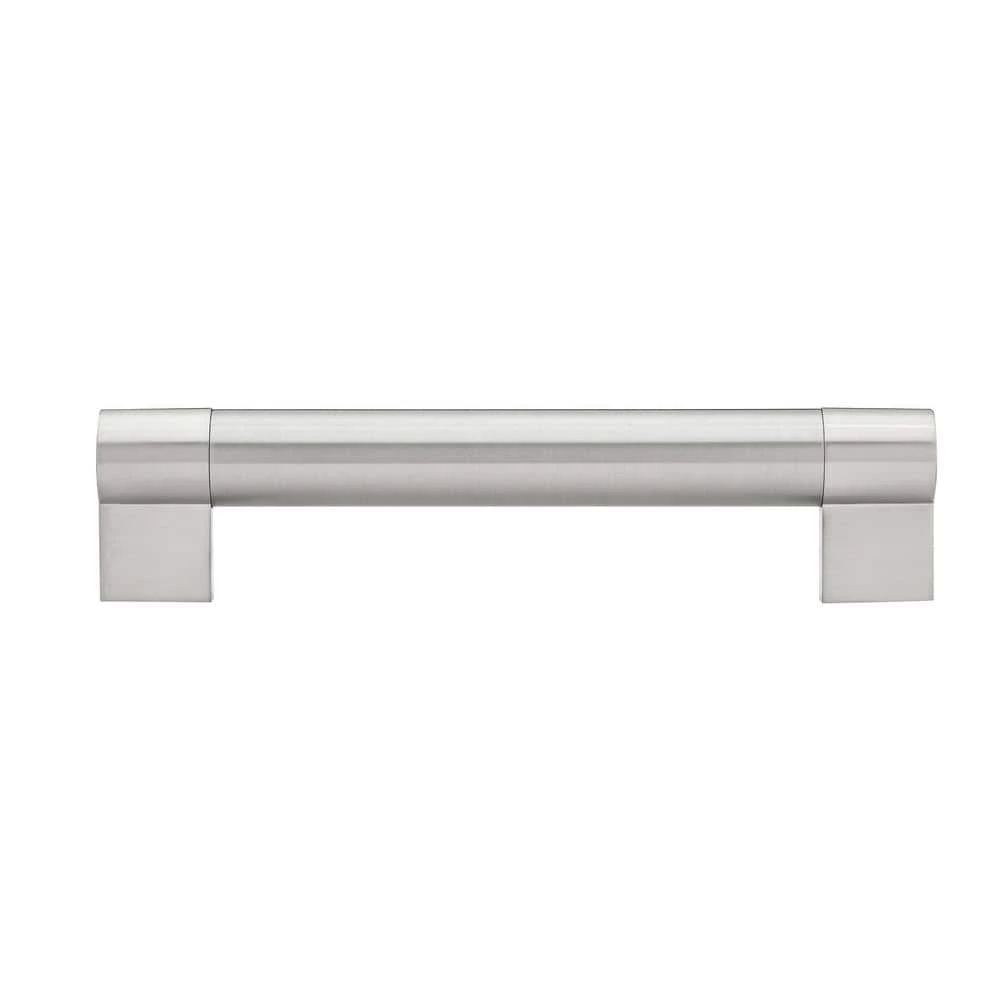 Richelieu Hardware Moncalieri Collection 6-5/16 in. (160 mm) Center-to-Center Brushed Nickel Contemporary Drawer Pull 5 Richelieu Hardware Moncalieri Collection 6-5/16 in. (160 mm) Center-to-Center Brushed Nickel Contemporary Drawer Pull - Image 3