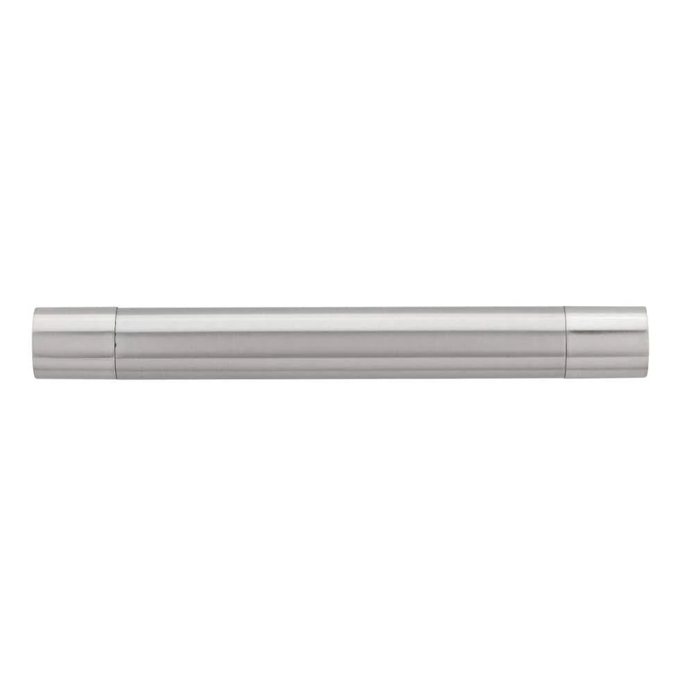 Richelieu Hardware Moncalieri Collection 6-5/16 in. (160 mm) Center-to-Center Brushed Nickel Contemporary Drawer Pull 4 Richelieu Hardware Moncalieri Collection 6-5/16 in. (160 mm) Center-to-Center Brushed Nickel Contemporary Drawer Pull - Image 2