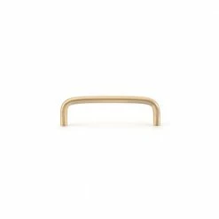 Richelieu Hardware Livingston Collection 4 in. (102 mm) Center-to-Center Satin Brass Functional Drawer Pull -Copper Creek Shop richelieu hardware drawer pulls bp515160 1f 1000