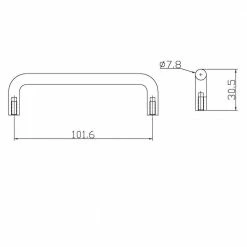 Richelieu Hardware Livingston Collection 4 in. (102 mm) Center-to-Center Satin Brass Functional Drawer Pull -Copper Creek Shop richelieu hardware drawer pulls bp515160 44 1000