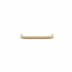 Richelieu Hardware Livingston Collection 4 in. (102 mm) Center-to-Center Satin Brass Functional Drawer Pull -Copper Creek Shop richelieu hardware drawer pulls bp515160 4f 1000