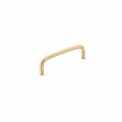 Richelieu Hardware Livingston Collection 4 in. (102 mm) Center-to-Center Satin Brass Functional Drawer Pull