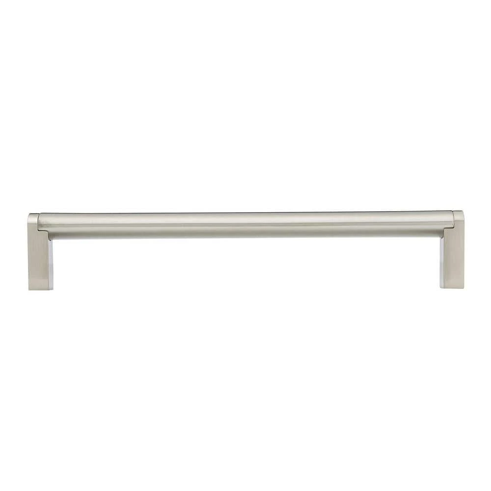 Richelieu Hardware Hamilton Collection 6-5/16 in. (160 mm) Center-to-Center Brushed Nickel Contemporary Drawer Pull 5 Richelieu Hardware Hamilton Collection 6-5/16 in. (160 mm) Center-to-Center Brushed Nickel Contemporary Drawer Pull - Image 3