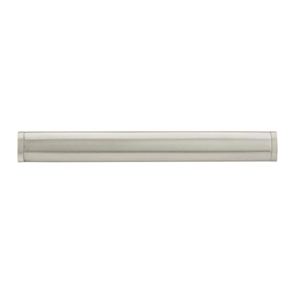 Richelieu Hardware Hamilton Collection 6-5/16 in. (160 mm) Center-to-Center Brushed Nickel Contemporary Drawer Pull 4 Richelieu Hardware Hamilton Collection 6-5/16 in. (160 mm) Center-to-Center Brushed Nickel Contemporary Drawer Pull - Image 2